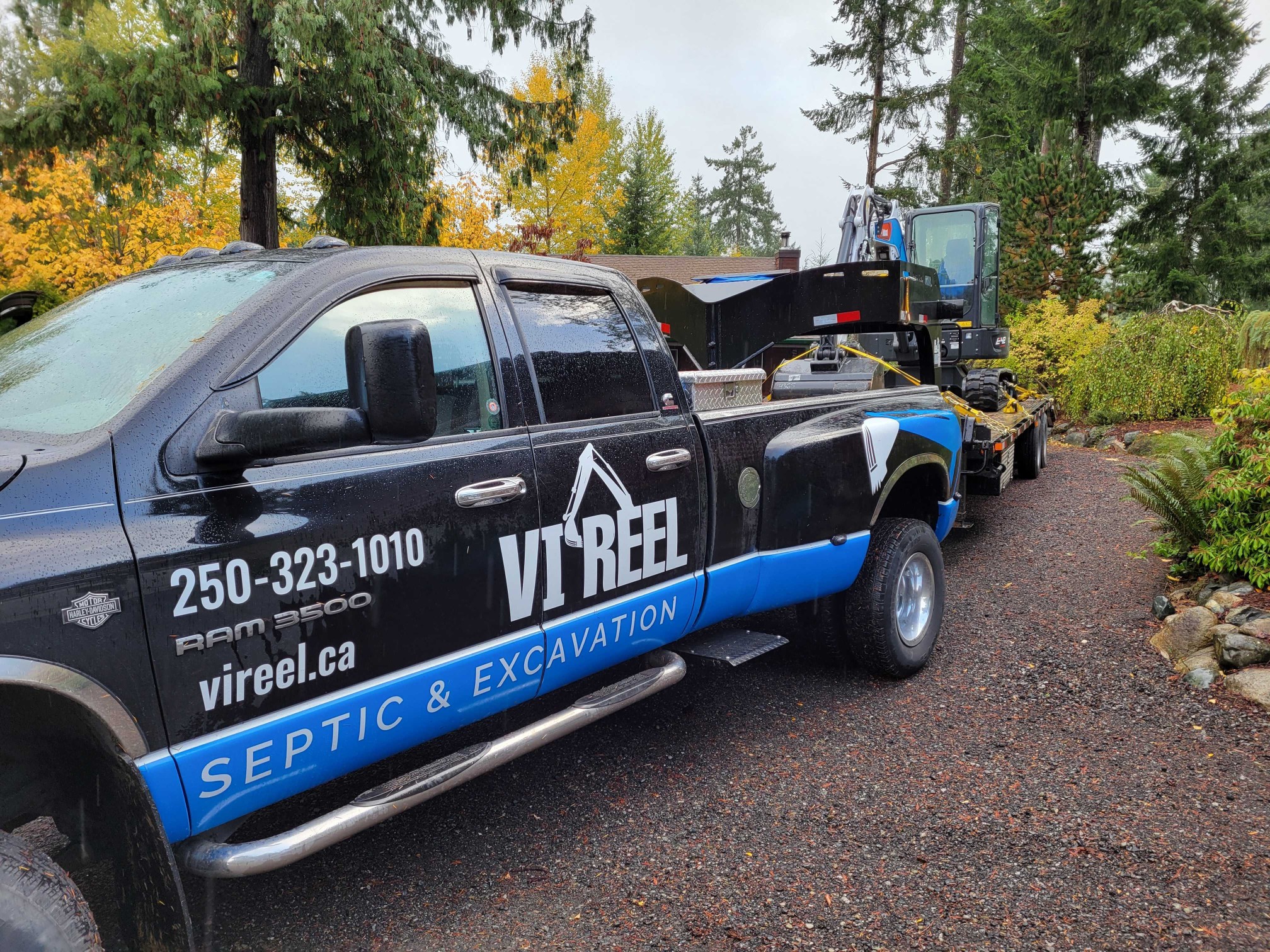 vireel septic & excavation nanimo central vancouver island