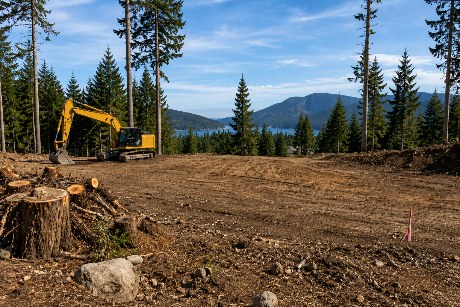 Land Clearing and Grading Before You Build: An Excavation Primer
